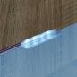 Preview: LED Streifen 2 Stk. Schwarz und Weiß Kupfer und Kunststoff