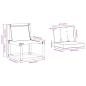 Preview: Outdoor-Sofa Massivholz Akazie Natur