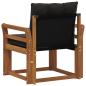 Preview: 2 Stück Outdoor-Sofa Massivholz Akazie Natur