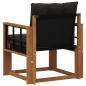 Preview: 2 Stück Outdoor-Sofa Massivholz Akazie Natur