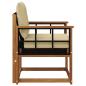 Preview: Outdoor-Sofa Massivholz Akazie Natur