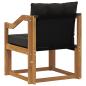 Preview: 2 Stück Outdoor-Sofa Massivholz Akazie Natur