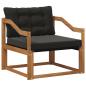 Preview: Outdoor-Sofagarnitur Massives Akazienholz und Textilene Natur