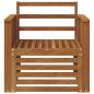 Preview: Outdoor-Sofagarnitur Massivholz Akazie