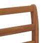 Preview: Outdoor-Sofa Massives Akazienholz und Polyester Natur