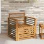Preview: ARDEBO.de - Outdoor-Sofagarnitur Massivholz Akazie