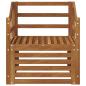 Preview: Outdoor-Sofagarnitur Massivholz Akazie
