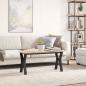 Preview: Couchtisch-Gestell in Y-Form 90x30x43 cm Stahl