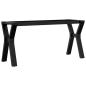 Preview: Couchtisch-Gestell in Y-Form 90x30x43 cm Stahl