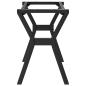 Preview: Couchtisch-Gestell in Y-Form 90x30x43 cm Stahl