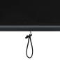 Preview: Rollo Anthrazit 180 x 250 cm Stoff und Aluminium