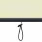 Preview: Rollo Creme 180 x 250 cm Stoff und Aluminium