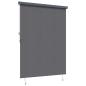 Preview: Rollo Anthrazit 200 x 250 cm Stoff und Aluminium