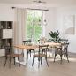 Preview: Esstischbeine T-Form 2 Stk. Weiß 70x35x(72-73) cm Stahl