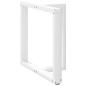 Preview: Esstischbeine T-Form 2 Stk. Weiß 70x35x(72-73) cm Stahl