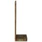 Preview: Badezimmer Spiegel mit Regal Braun Massives upgecyceltes Holz