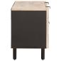 Preview: TV-Schr?nk mit T?r Wei?e gewaschene Oberfl?che 105 x 33 x 46 cm