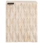 Preview: Badezimmer Hängeschrank Weiß 38 x 33 x 48 cm Massivholz Mango