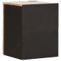 Preview: Badezimmer Hängeschrank Weiß 38 x 33 x 48 cm Massivholz Mango