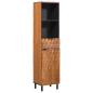 Preview: ARDEBO.de - Badezimmerschrank Braun 38 x 33 x 160 cm Massivholz Mango