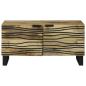 Preview: Couchtisch Natur 80 x 50 x 40 cm Holzwerkstoff