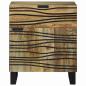 Preview: Nachttisch Natur 50 x 33 x 60 cm Holzwerkstoff