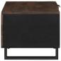 Preview: Couchtisch Walnuss 80 x 50 x 40 cm Holzwerkstoff