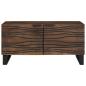 Preview: Couchtisch Walnuss 80 x 50 x 40 cm Holzwerkstoff