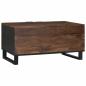 Preview: Couchtisch Walnuss 80 x 50 x 40 cm Holzwerkstoff