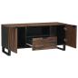 Preview: TV-Einheiten 105 x 33 x 46 cm Walnuss Holzwerkstoff