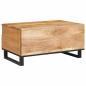 Preview: Couchtisch Artisan-Eiche 80 x 54 x 40 cm Massivholz Mango