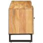 Preview: TV-Schränk Braun 105 x 33 x 46 cm Massivholz Mango
