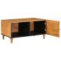 Preview: Couchtisch Hellbraun 100 x 54 x 40 cm Holzwerkstoff