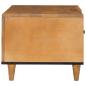 Preview: Couchtisch Hellbraun 100 x 54 x 40 cm Holzwerkstoff