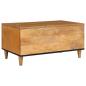 Preview: Couchtisch Hellbraun 100 x 54 x 40 cm Holzwerkstoff
