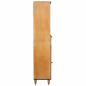 Preview: Badezimmerschrank Hellbraun 38 x 33 x 160 cm Holzwerkstoff