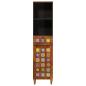 Preview: Badezimmerschrank Walnuss 38 x 33 x 160 cm