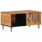 Preview: ARDEBO.de - Couchtisch Natur 80 x 50 x 40 cm Massivholz Mango