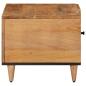 Preview: Couchtisch Natur 80 x 50 x 40 cm Massivholz Mango