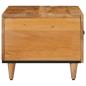 Preview: Couchtisch Natur 80 x 50 x 40 cm Massivholz Mango