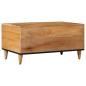 Preview: Couchtisch Natur 80 x 50 x 40 cm Massivholz Mango
