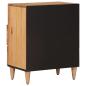 Preview: Nachttisch Natur 50 x 33 x 62 cm Massivholz Mango