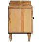 Preview: TV-Schränk mit Tür Natur 105 x 33,5 x 46 cm Massivholz Mango