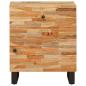 Preview: Bettkasten Braun 50 x 33 x 60 cm Massivholz Mango