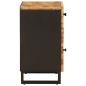 Preview: Bettkasten Braun 50 x 33 x 60 cm Massivholz Mango
