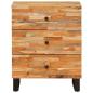 Preview: Bettkasten Braun 50 x 33 x 62 cm Massivholz Mango