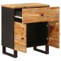 Preview: Bettkasten Braun 50 x 33 x 60 cm Massivholz Mango