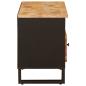 Preview: TV-Schränk Braun 100 x 33 x 46 cm Massivholz Mango