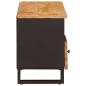 Preview: TV-Schr?nk Corona Braun 100 x 33 x 46 cm Massivholz Mango