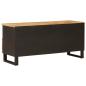 Preview: TV-Schr?nk Corona Braun 100 x 33 x 46 cm Massivholz Mango